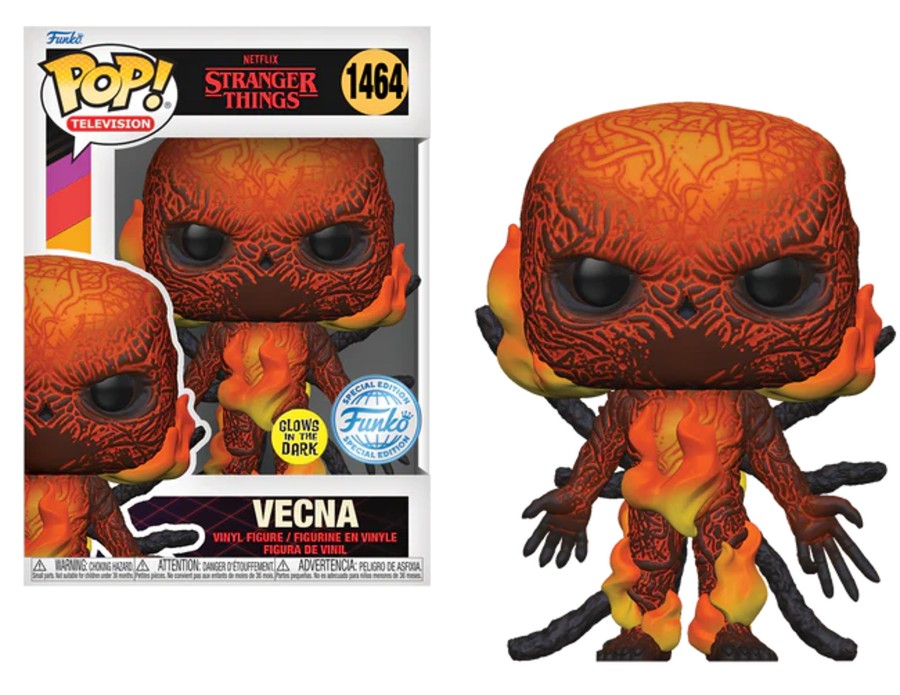 Figuren Funko | Stranger Things S4 - Pop Tv N° 1464 - Vecna (Rd/Fire)