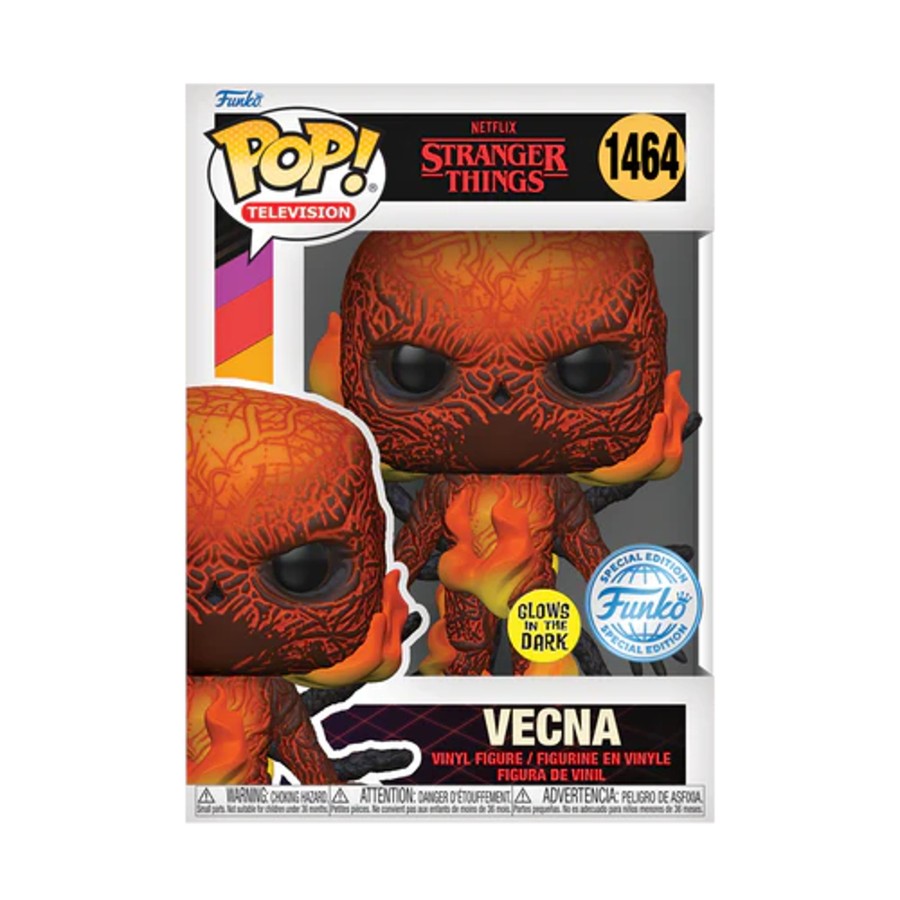 Figuren Funko | Stranger Things S4 - Pop Tv N° 1464 - Vecna (Rd/Fire)