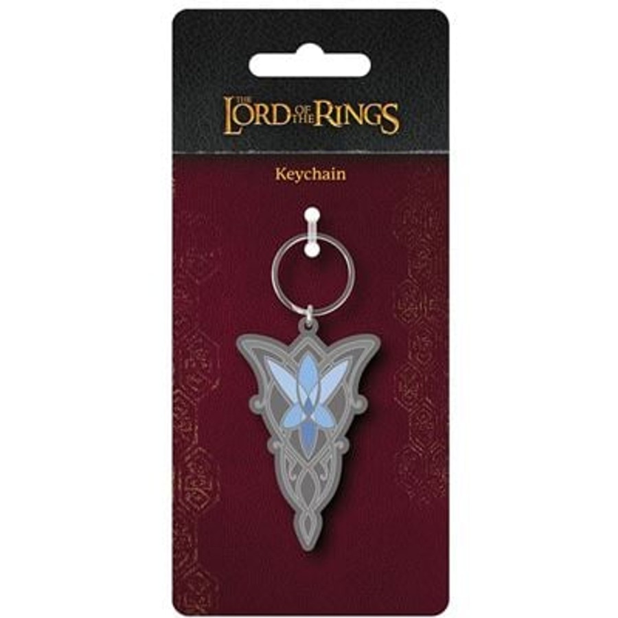 Accessoires Pyramid | Lord Of The Rings - Rubber Keychain - Arwen Evenstar Pendant