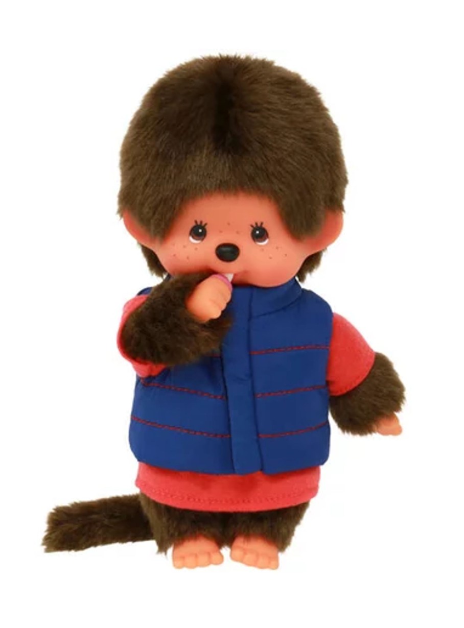 Figuren Bandai Red | Monchhichi - Doudoune - Plush 20Cm