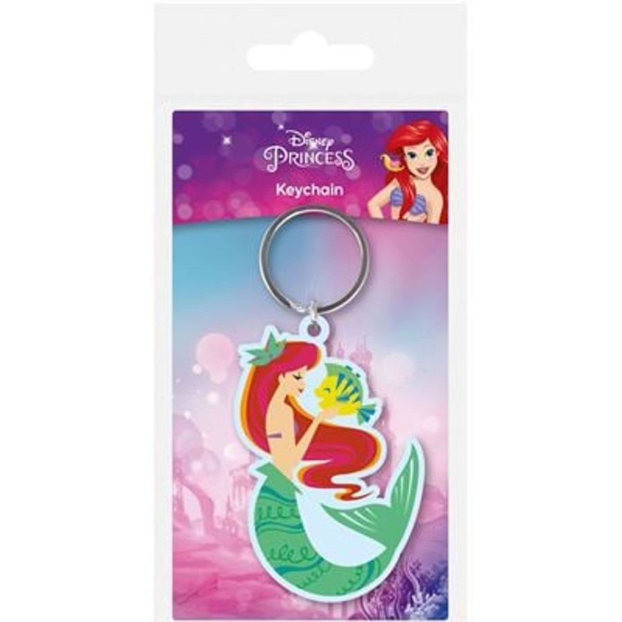 Accessoires Pyramid | The Little Mermaid - Ariel And Flounder - Pvc Keychain