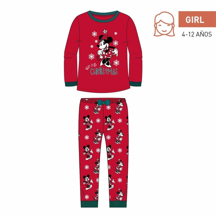 Kleding Cerda | Disney - Mickey - Girl Jersey Long Pyjama - (12Yo)