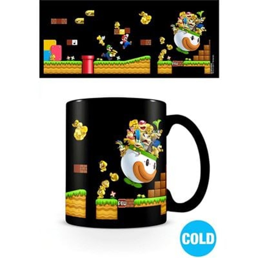 Keuken Pyramid | Super Mario - Mug Heat Change 315 Ml - Gold Coin Rush