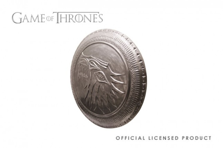 Decoratie ShopForGeek | Game Of Thrones - Stark Infantry Shield Replica 1:1