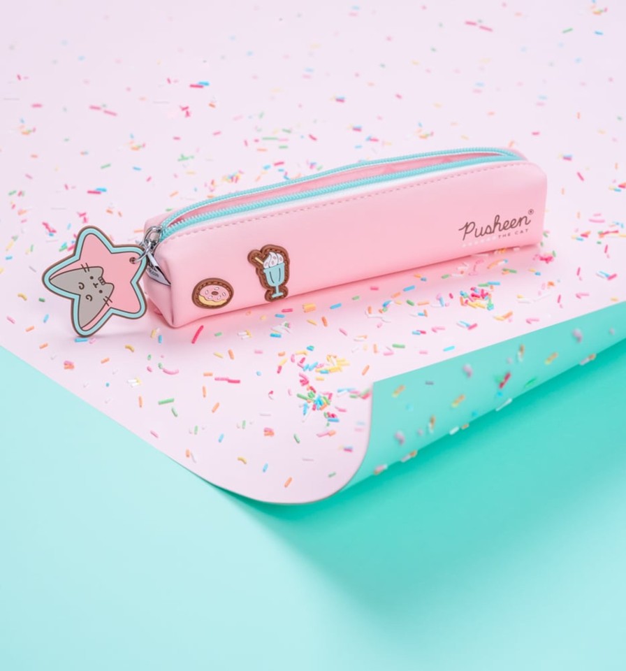 Kantoor Grupo Erik | Pusheen - Rose Collection - Square Pencil Case