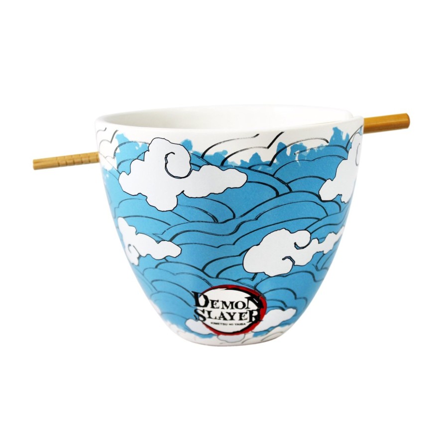 Keuken Just Funky | Demon Slayer - Ramen Bowl With Chopstick 470Ml - Tanjiro Mask