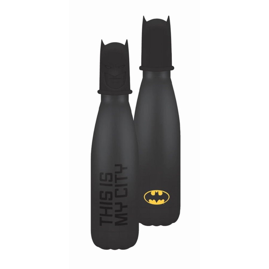 Keuken HMB | Dc Comics - Batman - Metal 3D Lid Bottle 500Ml