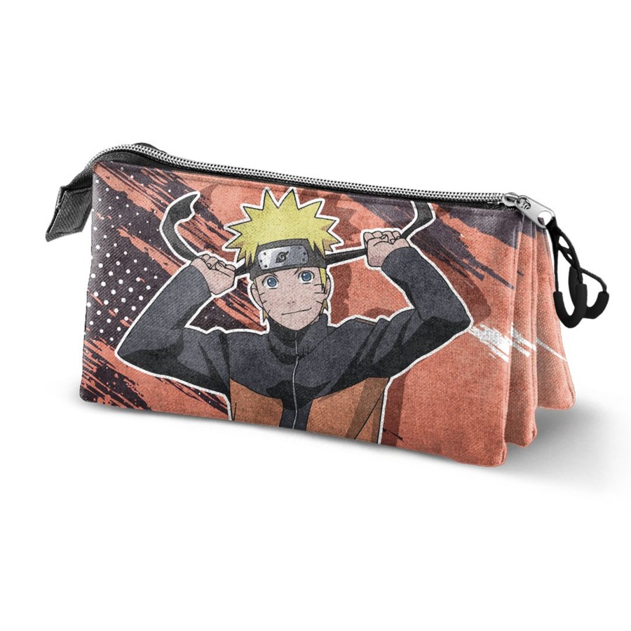 Kantoor Karactermania | Naruto Hachimaki - Triple Pencil Case '23X11X7Cm'