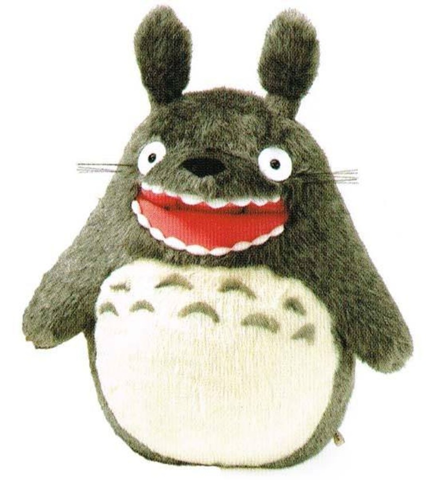 Figuren Semic | Studio Ghibli - Big Totoro Howling - Plush Toy 28Cm