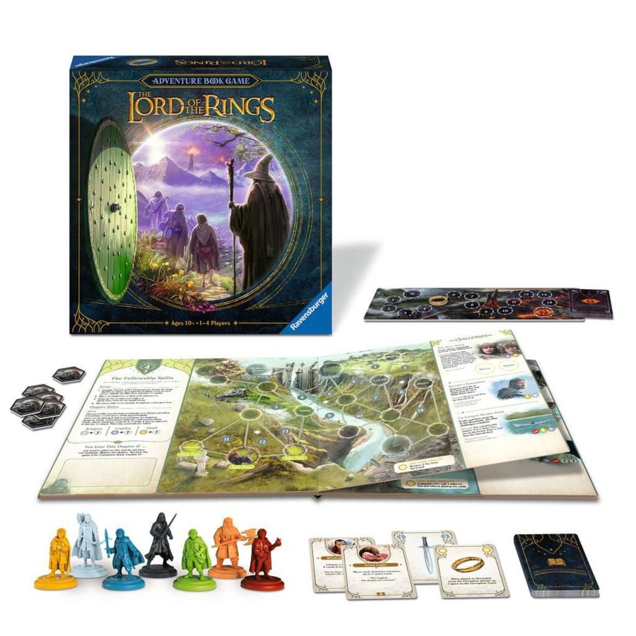 Spelletjes Ravensburger | Lord Of The Rings - Adventure Book Game (Uk Only)