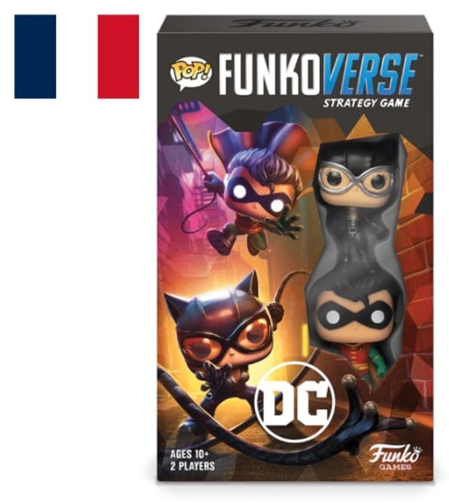 Spelletjes Funko | Dc Comics - Funkoverse 101 2-Pack - Expandalone Catwoman 'French'