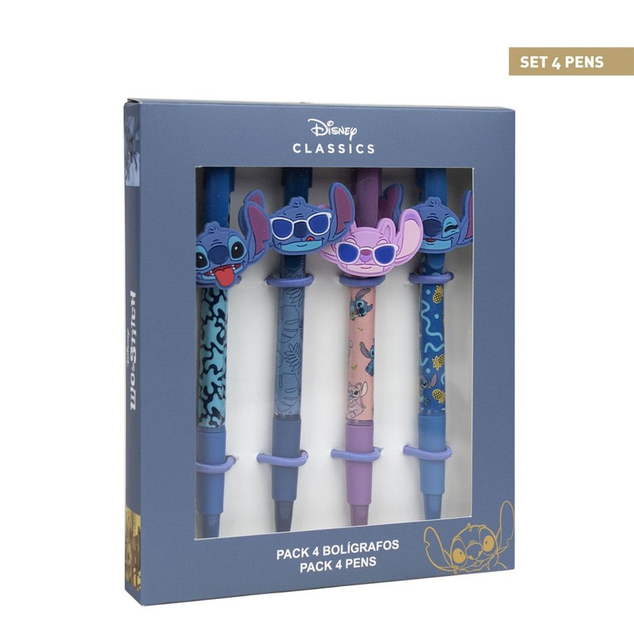 Kantoor Cerda | Disney Stitch - Pen Pack 4X