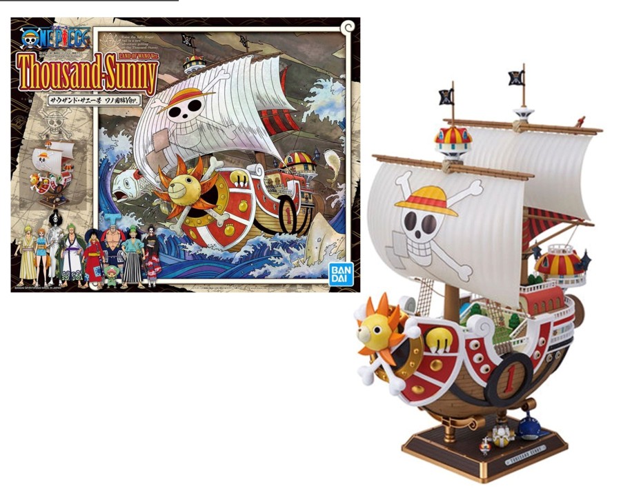 Figuren Bandai Model Kit | One Piece - Thousand Sunny Land Of Wanokuni Ver. - Model Kit 30Cm