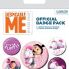 Accessoires Pyramid | Despicable Me - Pack 5 Badges - It'S So Fluffy