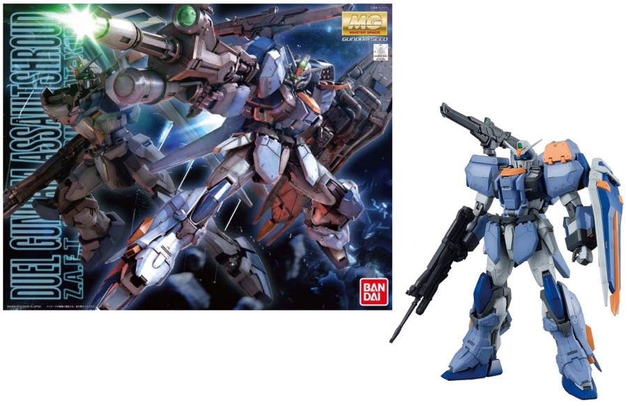 Figuren Bandai Model Kit | Gundam - Mg Duel Gundam Assaultshroud 1/100 - Model Kit