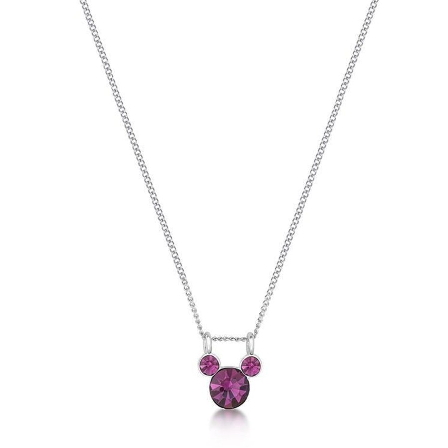 Accessoires Couture Kingdom | Disney Mickey Mouse - Birthstone Necklace - February