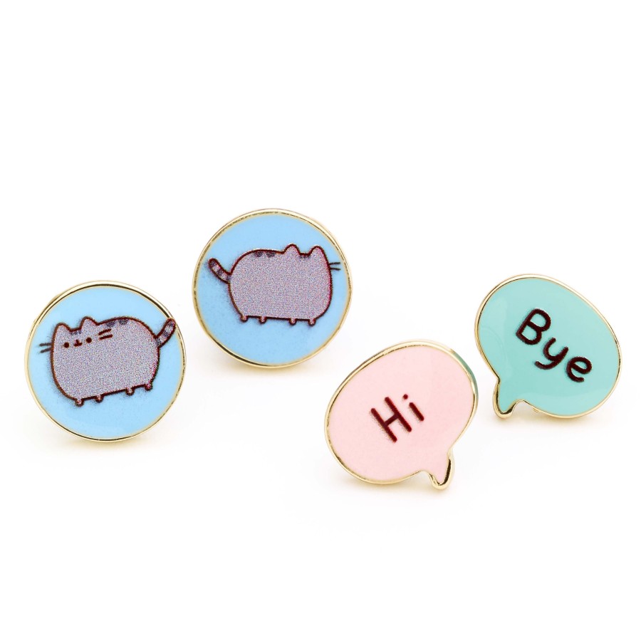 Accessoires Carat | Pusheen - Hi & Bye - 2 Stud Earring Set