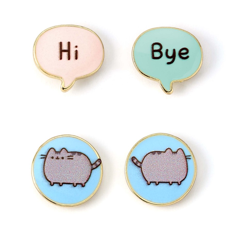 Accessoires Carat | Pusheen - Hi & Bye - 2 Stud Earring Set