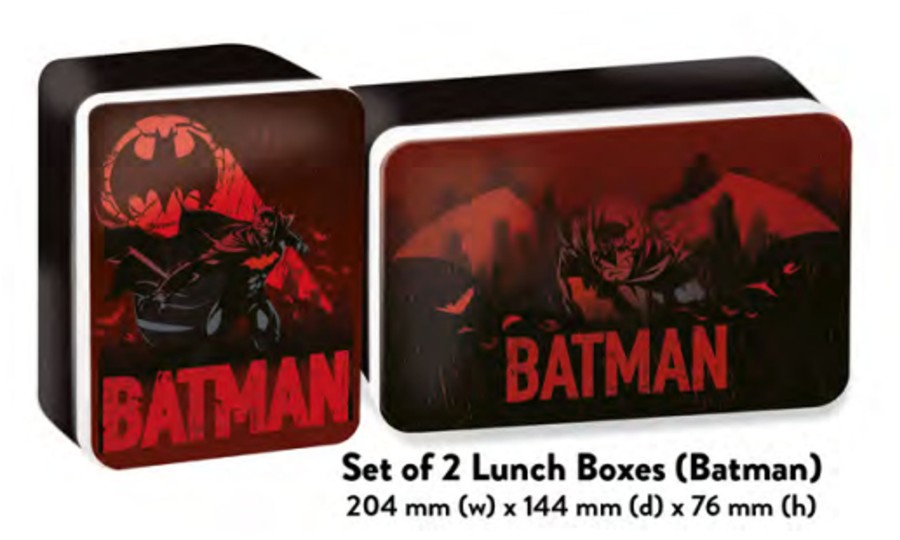 Keuken HMB | Dc - Batman - Set Of 2 Lunch Boxes