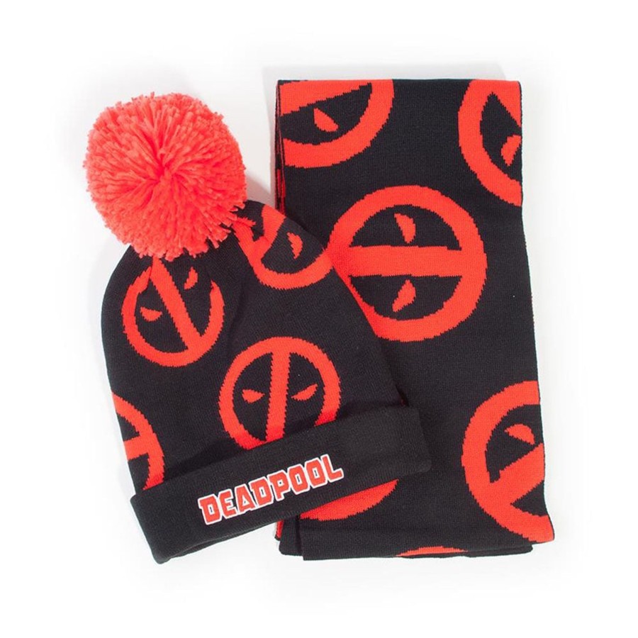 Kleding Difuzed | Marvel - Deadpool - Beanie & Scarf