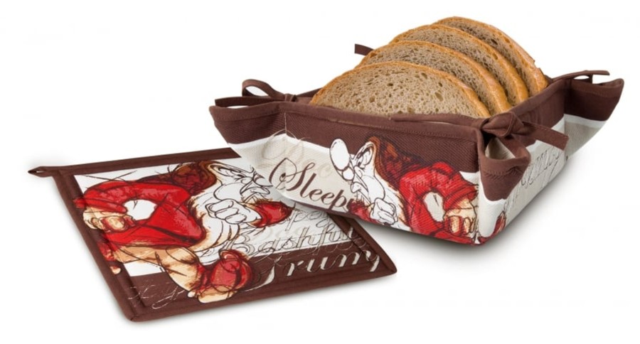 Keuken Egan | Disney / Seven Dwarfs - Gumpey Set : Bread Basket & Plate Mats