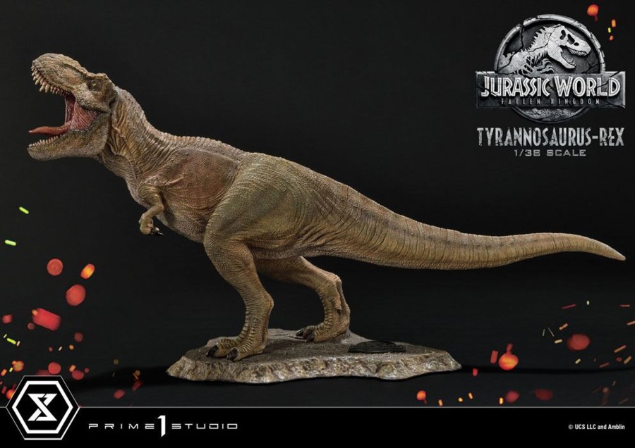 Figuren Prime 1 Studio | Jurassic World Fall King. - Tyrannosaurus-Rex - Statue '23X42X15Cm'