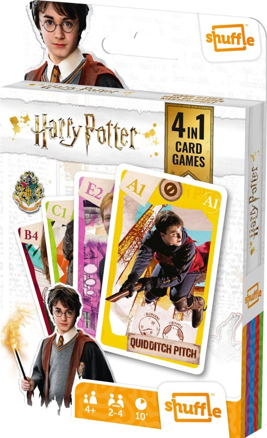 Spelletjes Cartamundi | Harry Potter - 4 In 1 Card Games