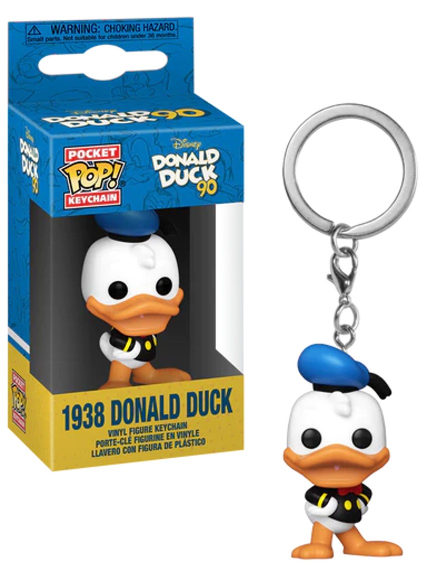 Accessoires Funko | Donald Duck 90Th - Pocket Pop Keychains - Donald Duck (1938)