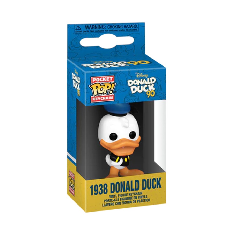 Accessoires Funko | Donald Duck 90Th - Pocket Pop Keychains - Donald Duck (1938)