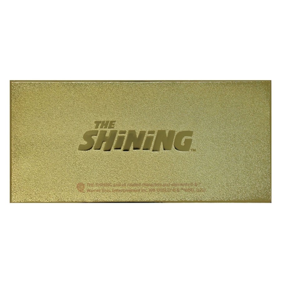 Decoratie Fanattik | The Shining- The Overlook Hotel Ball -24K Gold Plated Collector Ticket