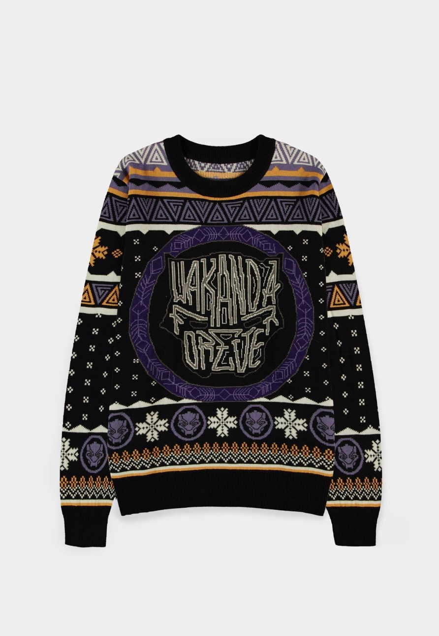 Kleding Difuzed | Marvel - Black Panther - Christmas Jumper (2Xl)