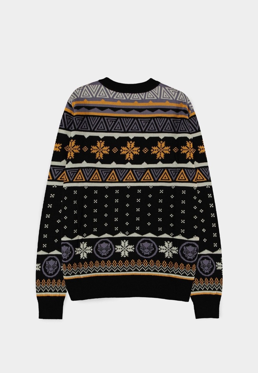 Kleding Difuzed | Marvel - Black Panther - Christmas Jumper (2Xl)