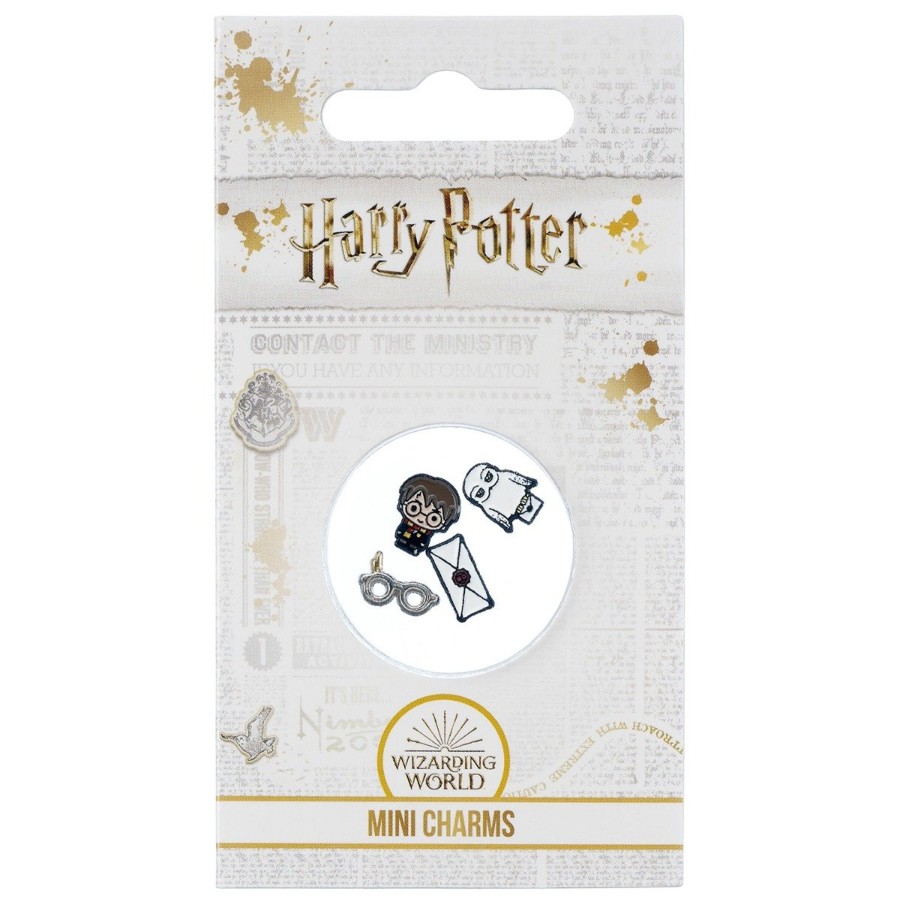 Accessoires Carat | Harry Potter - Set Of 4 Mini Charms Necklace - Harry