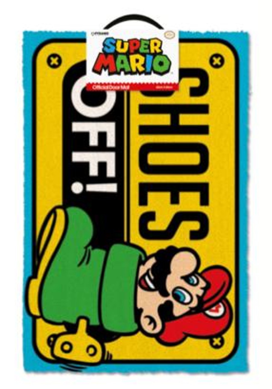 Decoratie Pyramid | Super Mario - Door Mat 40X60 - Shoes Off