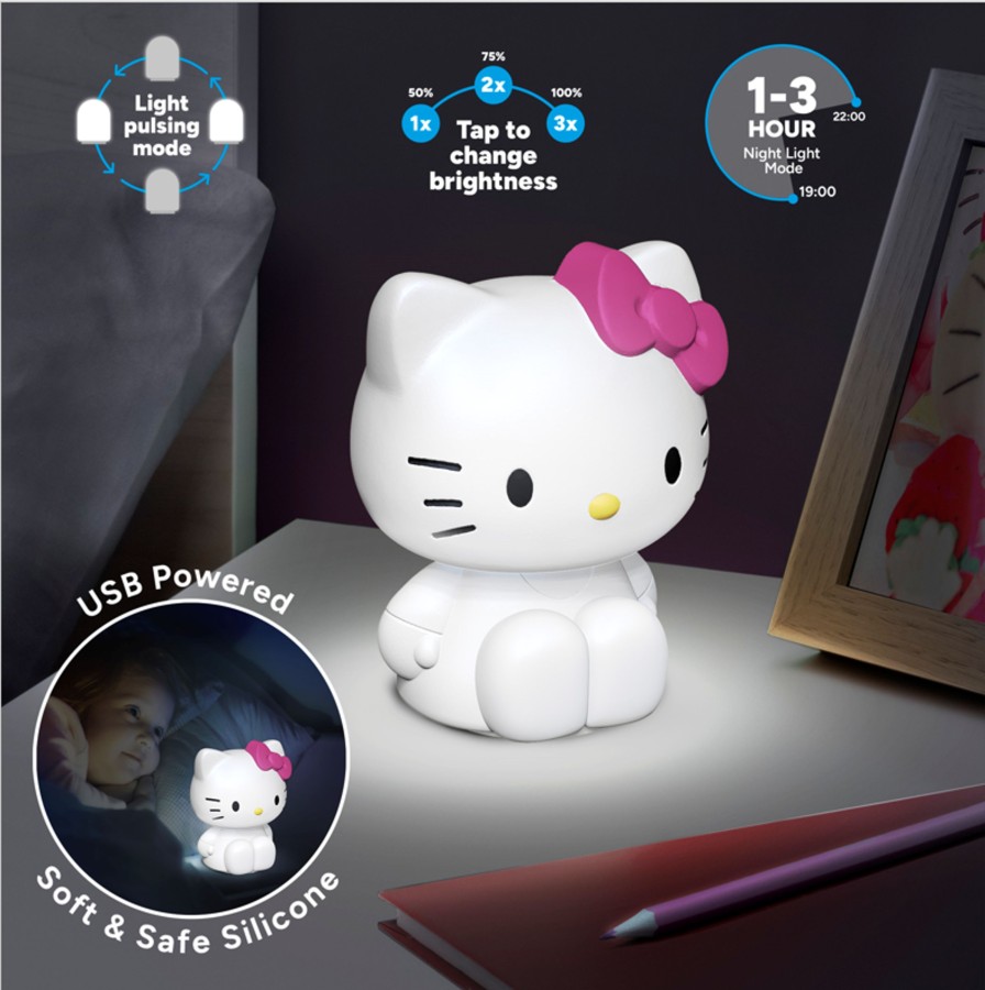 Kantoor Paladone | Hello Kitty - Silicone Light Rechargeable 18Cm