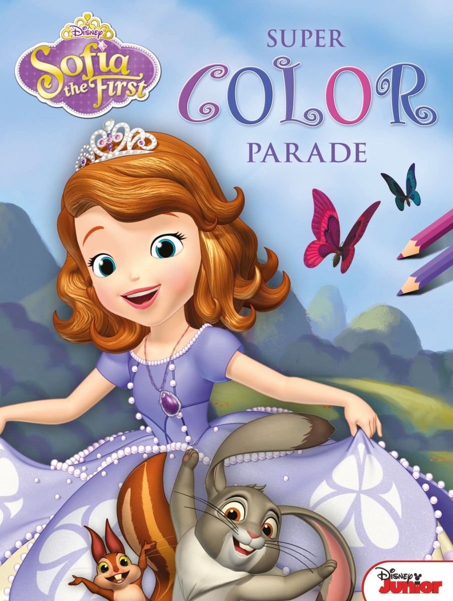 Boeken ShopForGeek | Disney - Super Color Parade Princess Sofia