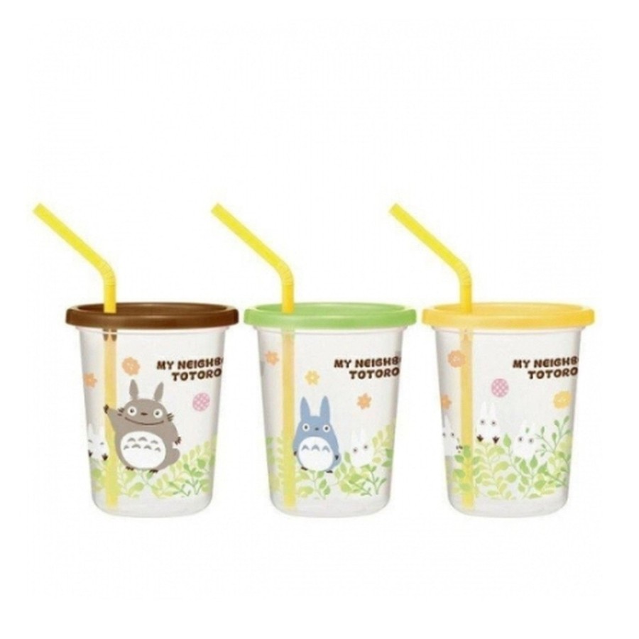 Keuken Benelic / Studio Ghibli | Studio Ghibli - Totoro - Cup With Lid And Straw 320Ml