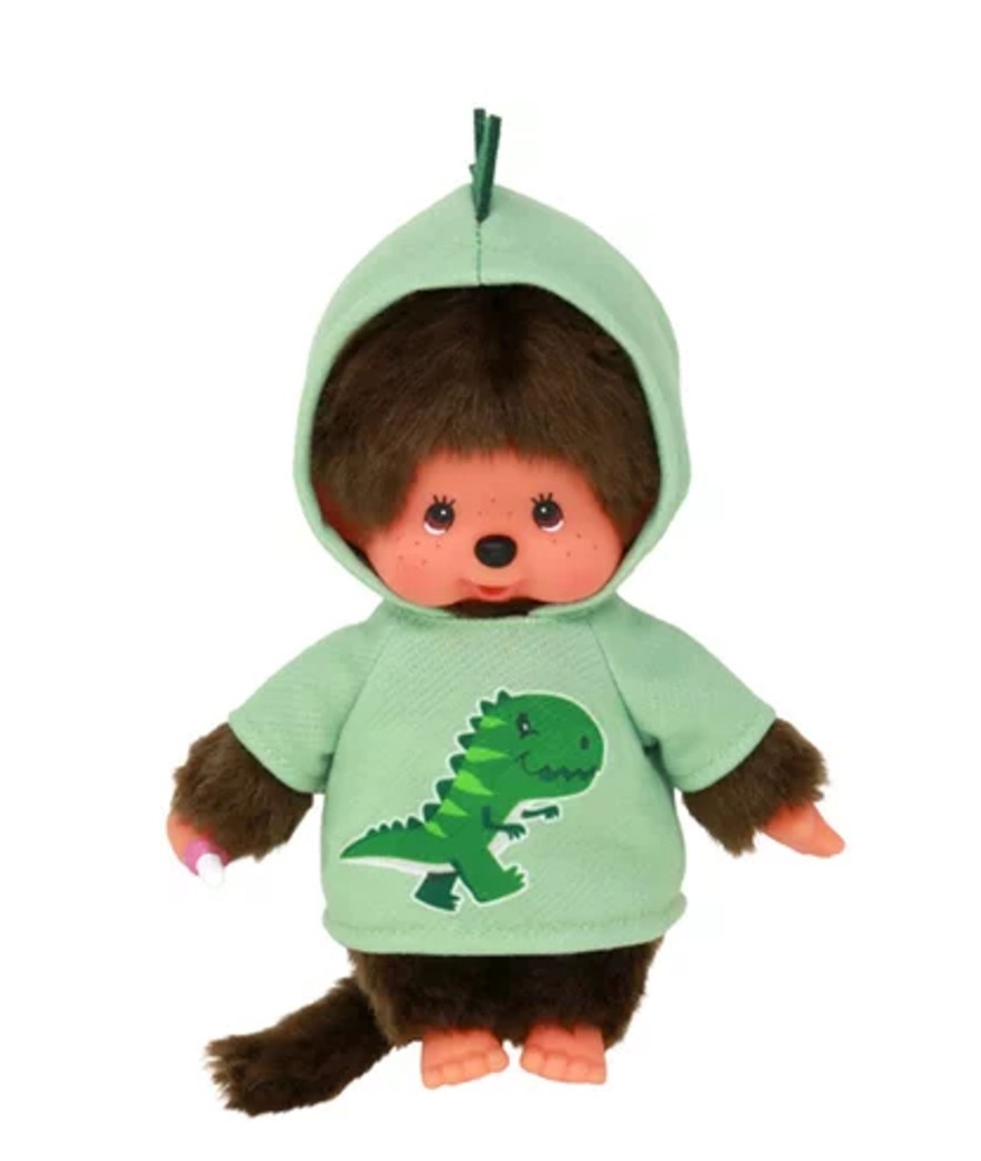 Figuren Bandai Red | Monchhichi - Dinosaur - Plush 20Cm