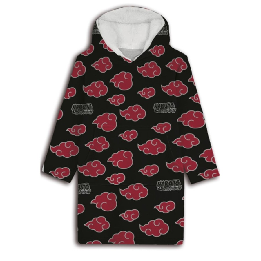 Kleding AyMax | Naruto - Akatsuki - Sweat Poncho Coral Fleece - Children Size