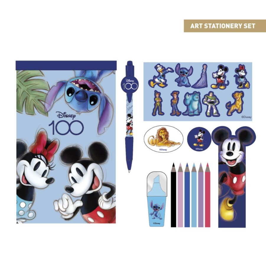 Kantoor Cerda | Disney 100 Years - Stationery Box - 12 Pc.