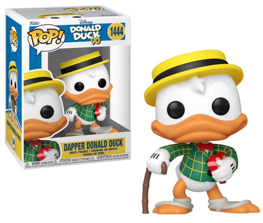 Figuren Funko | Donald Duck 90Th - Pop Disney N° 1444 - Donald Duck (Dapper)