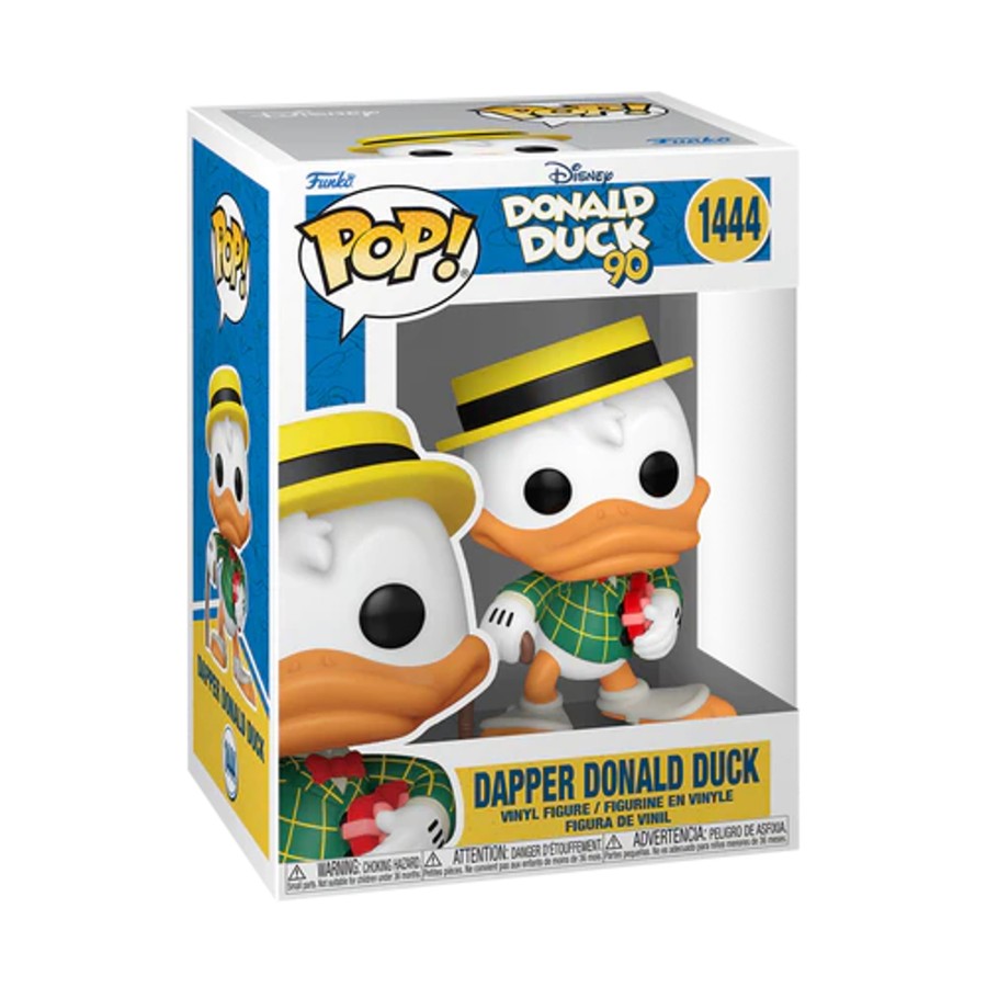 Figuren Funko | Donald Duck 90Th - Pop Disney N° 1444 - Donald Duck (Dapper)