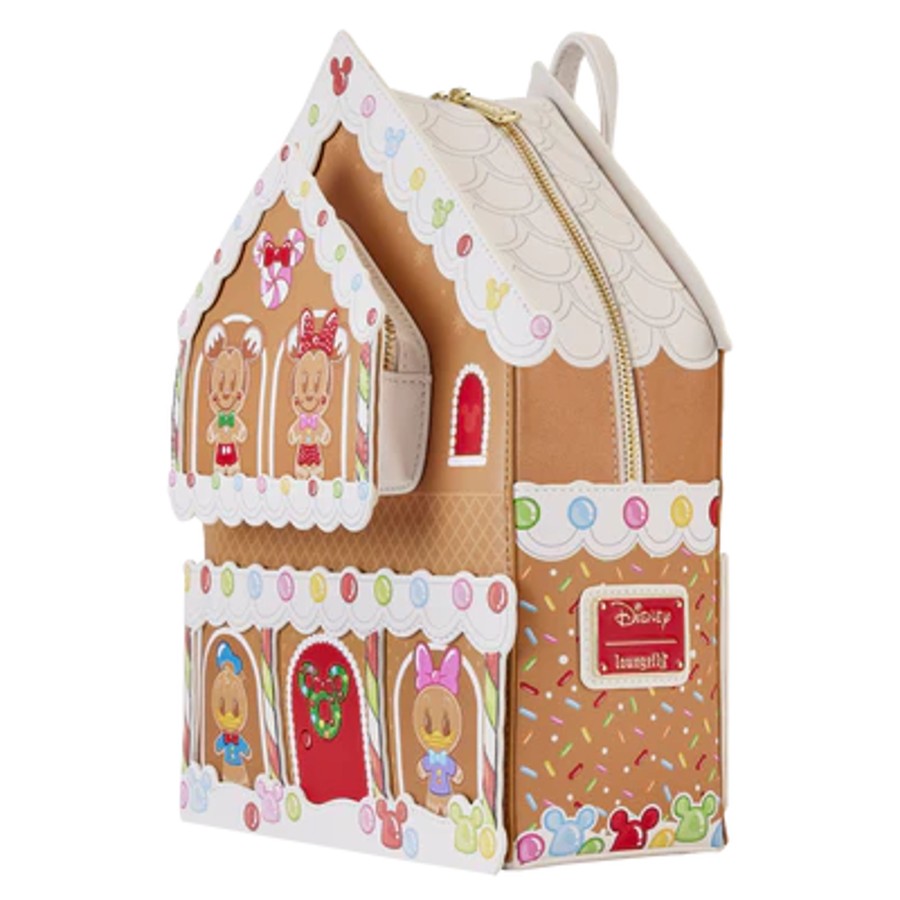 Accessoires Loungefly | Mickey And Friends - Gingerbread House - Mini Backpack Loungefly