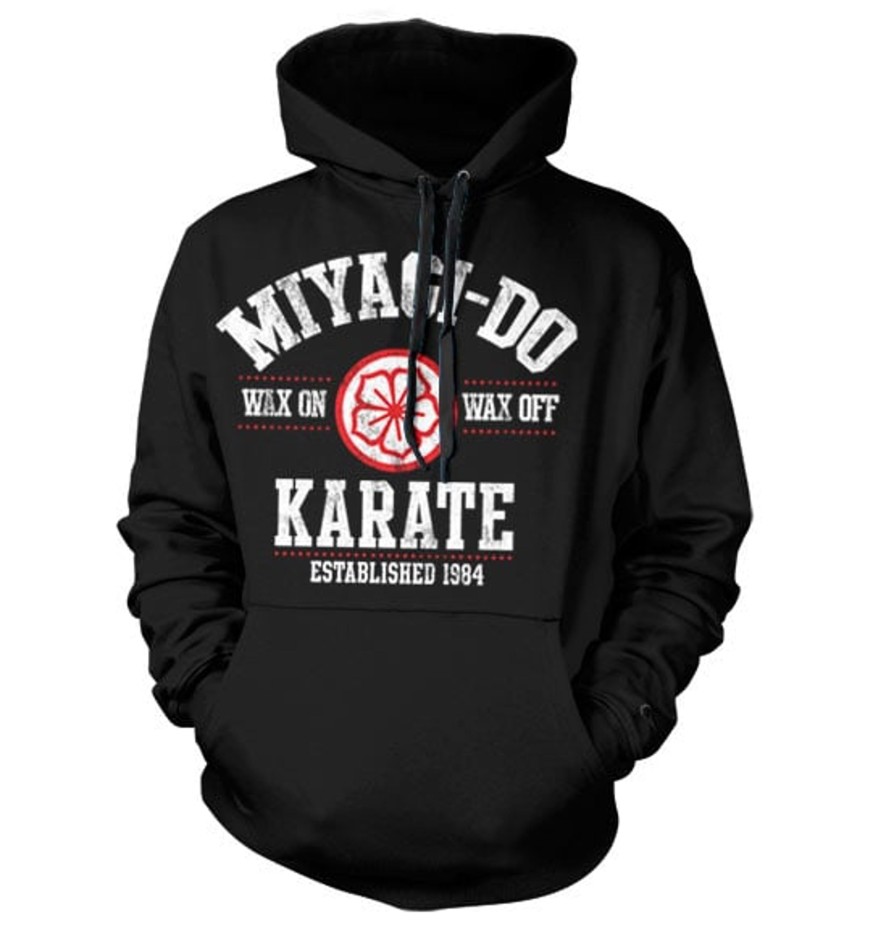 Kleding H.O. | Karate Kid - Miyagi-Do Karate 1984 Hoodie - Black (Xl)