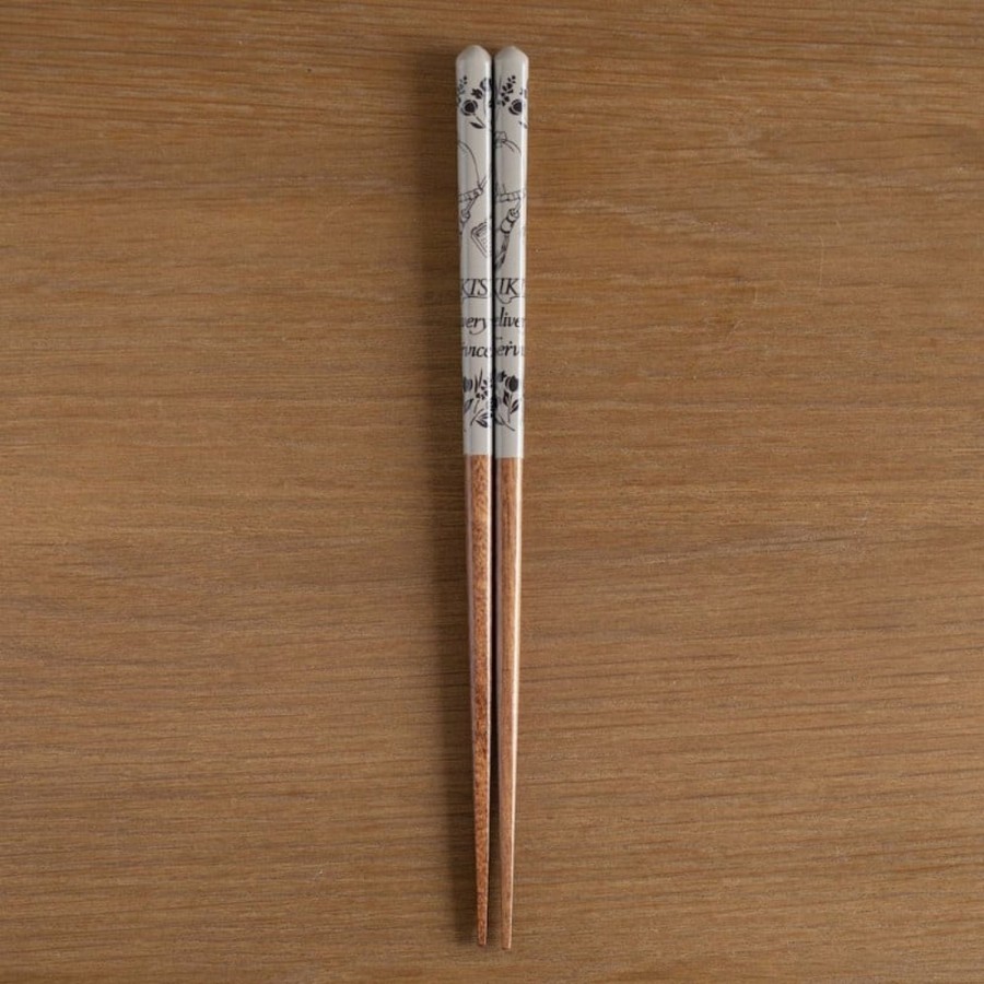 Keuken Benelic / Studio Ghibli | Kiki'S Delivery Service - Brown Sketches - Lacquered Chopstick 21Cm