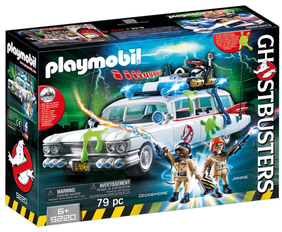 Figuren Playmobil | Ghostbusters - Ecto-1 'Playmobil' Version 9220