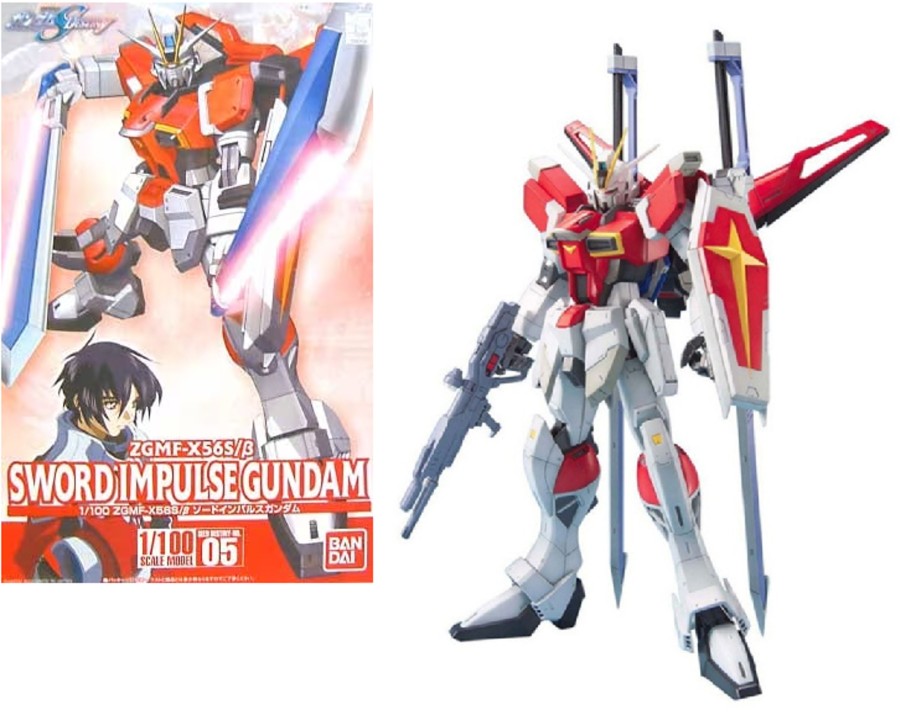 Figuren Bandai Model Kit | Gundam - 1/100 Sword Impulse Gundam - Model Kit