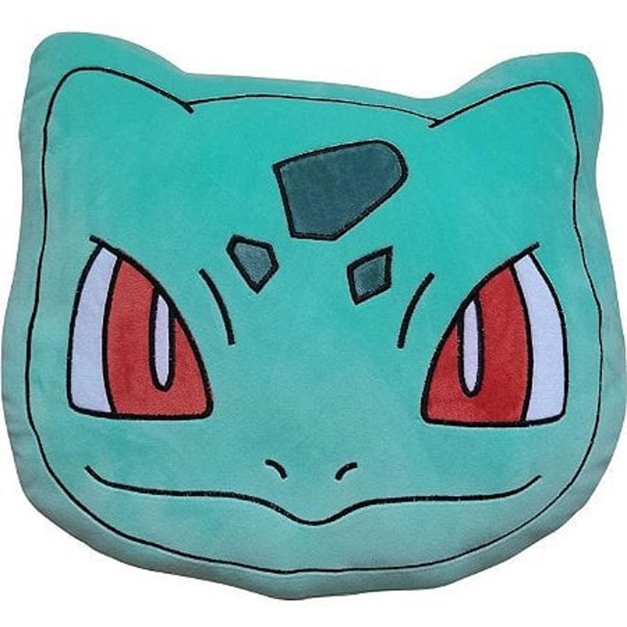 Decoratie Character World | Pokemon - Balbasaur Kussen - '40X40X4Cm'