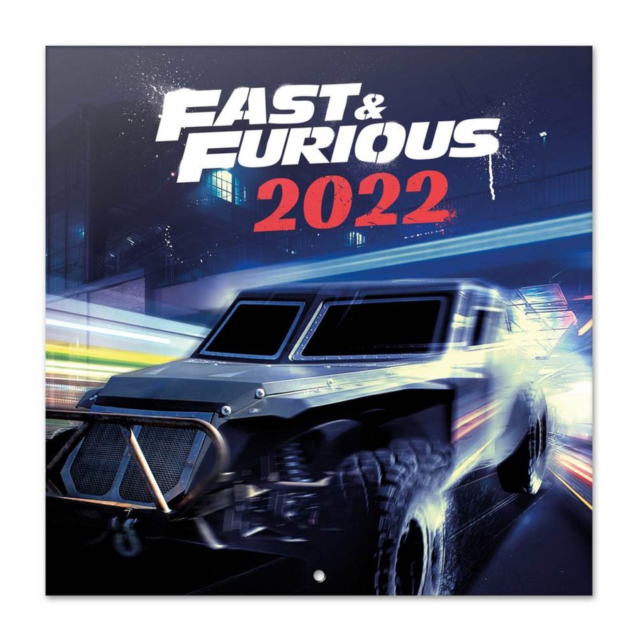 Kantoor ShopForGeek | Fast & Furious - Calendar 2022 '30X30Cm'