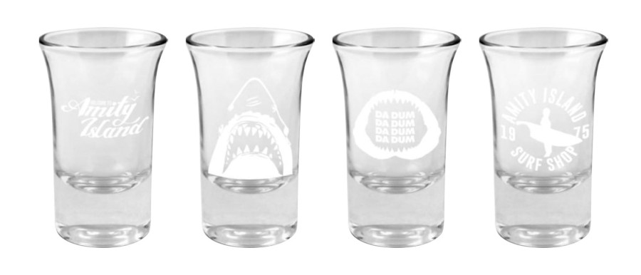 Keuken Fanattik | Jaws - Set Of 4 Shot Glasses